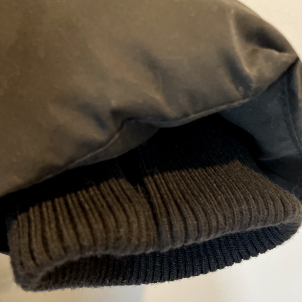 UpWest Slate Gray Puffer Coat with Cream Lining - Picture 7 of 9